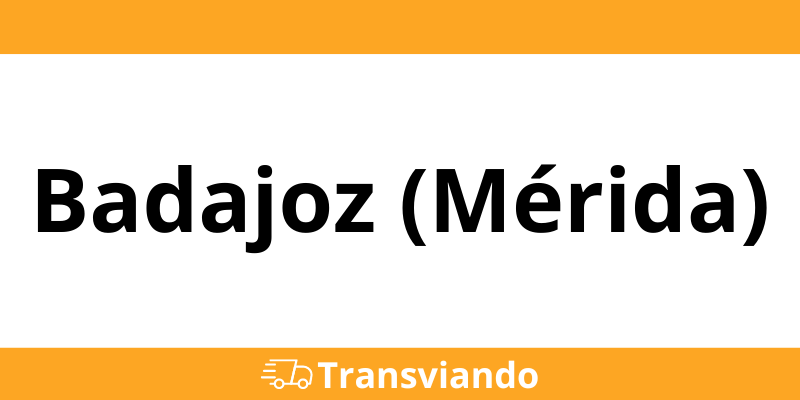 Teléfono delegación Transaher Badajoz (Mérida)