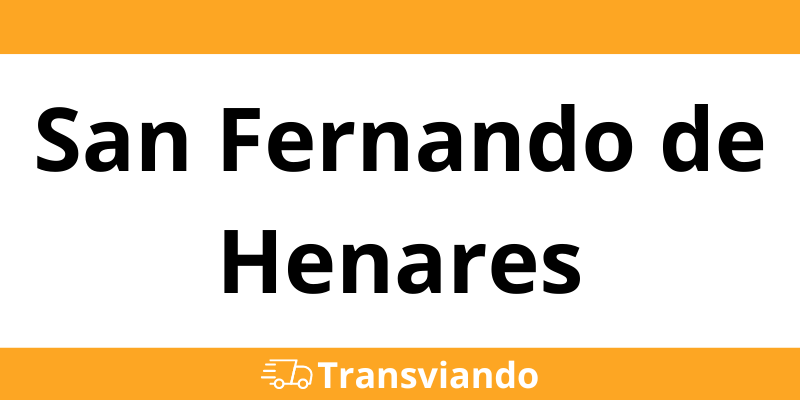 Teléfono delegación Transaher San Fernando de Henares