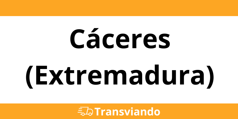 Teléfono delegación Transaher Cáceres (Extremadura)