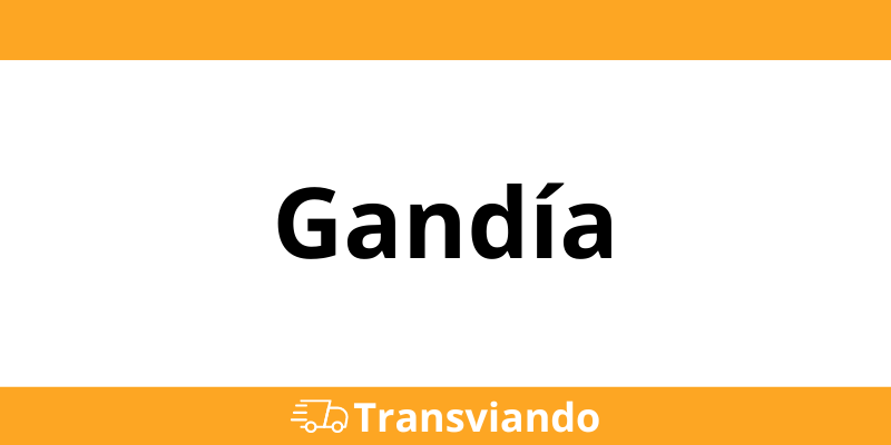 Teléfono delegación Transaher Gandía