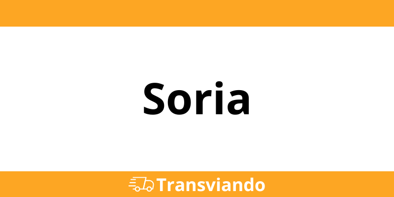 Teléfono delegación Transaher Soria